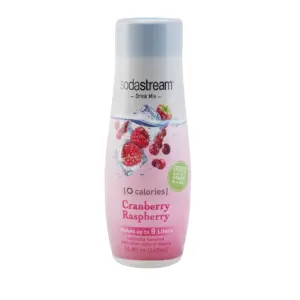 SodaStream Zero Cranberry Raspberry Flavor Mix | 14.8 Fl Ounce | 1 Count | Cranberry Raspberry