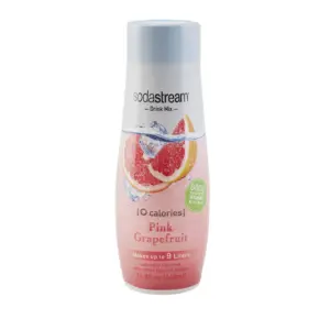 SodaStream Pink Grapefruit Zero Calorie Syrup | 14.8 Fluid Ounce