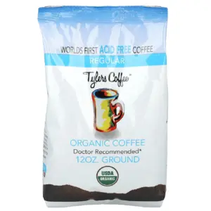 Tyler's Acid Free Original Ground Coffee | 12 Ounce | Single