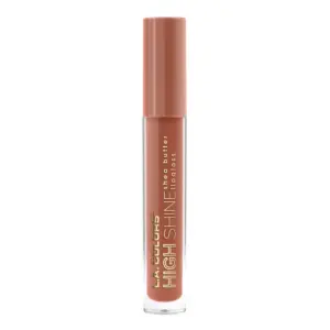 L.A. COLORS High Shine Lipgloss | Dollface | 0.14 fl Ounce | Single | Nude