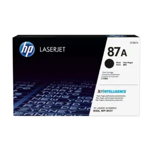 HP 87A Black Original LaserJet Toner Cartridge | ~8,550 pages | CF287A