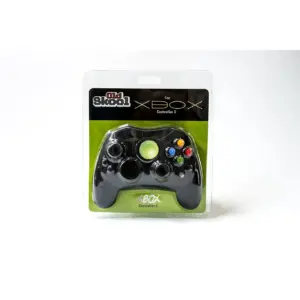 Old Skool Xbox Controller S-Type Wired Game Pad | Black