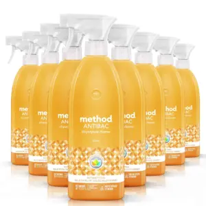 Method Antibacterial All-Purpose Cleaner Spray | Citron | Kills 99.9% Of Household Germs | 28 Fl Ounce (Pack Of 8)