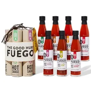 The Good Hurt Fuego: A Hot Sauce Gift Set for Hot Sauce Lovers | Set of 7