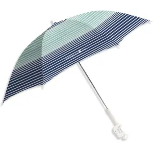 Caribbean Joe 4' Clamp on Beach Umbrella with UV Protection | Horizon Stripe