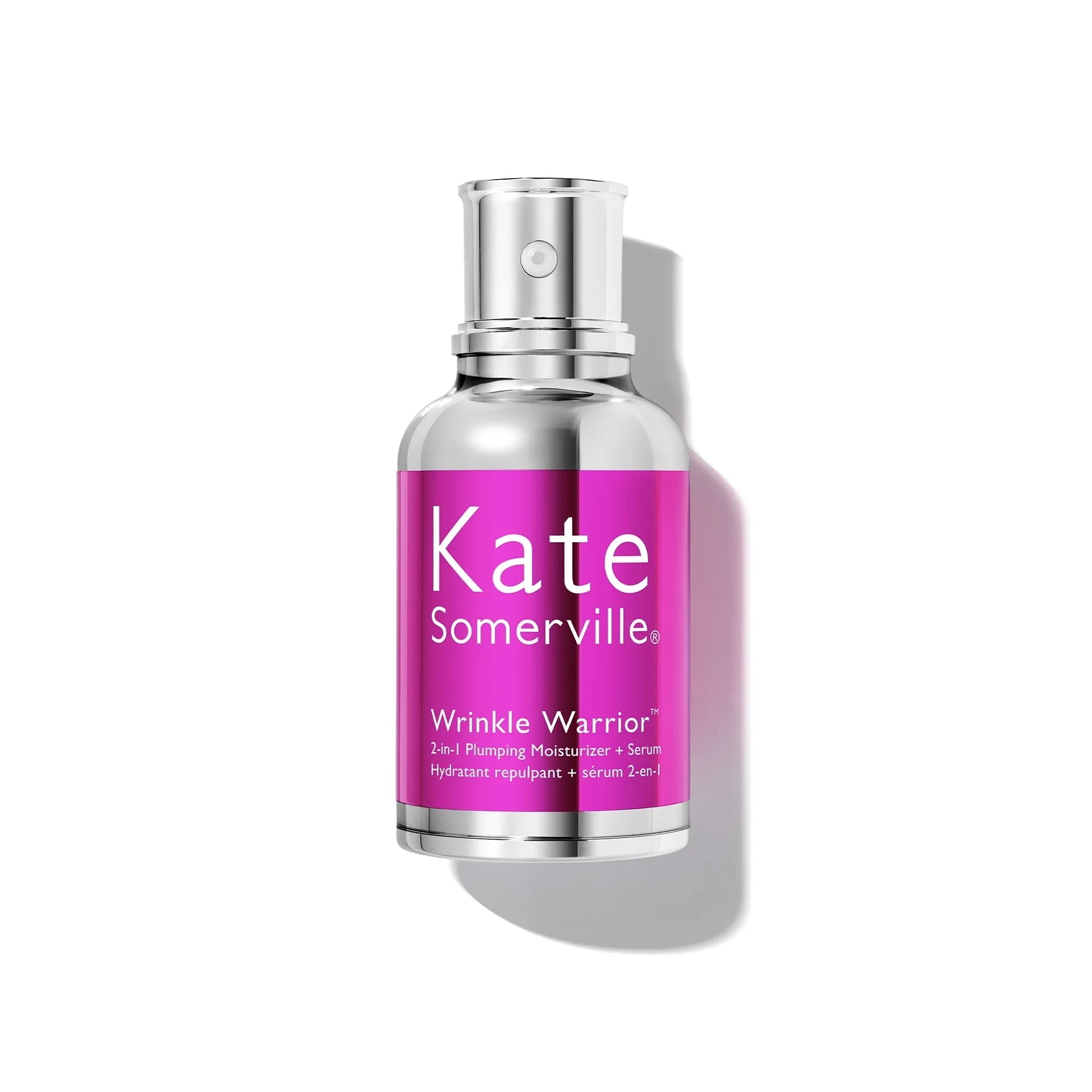 Kate Somerville Wrinkle Warrior 2-Inch-1 Plumping Moisturizer + Serum | 1.7 Fl Ounce