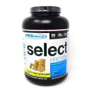 Select Protein Peanut Butter Cookie By PES | 27 Servings | Peanut Butter Cookie