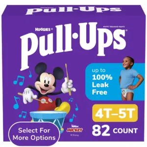Pull-Ups Boys' Potty Training Pants | 4T-5T (38-50 lbs) | 82 Count (Select for More)