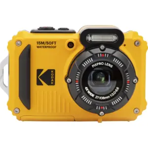 Kodak PIXPRO Yellow WPZ2 Rugged Camera with 16 MegaPixels | 4x Optical Zoom