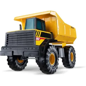 Steel Classics Mighty Dump Truck | Made with Steel and Sturdy Plastic | Yellow Toy Construction Truck | Boys and Girls | Kids | Toddlers | Ages 3+