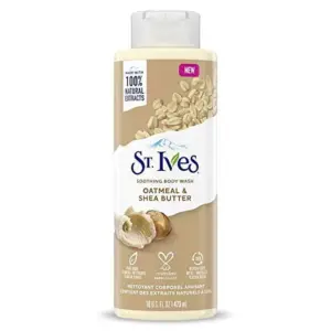 St. Ives Nourish and Soothe Oatmeal and Shea Butter Body Wash | 16 Ounce | 1