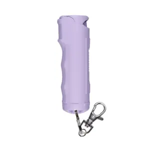 SABRE Fast Flip Top Pepper Gel with Snap Clip Keychain | Lavender | 1 Ct New | Pocket Pepper Sprays | Purple