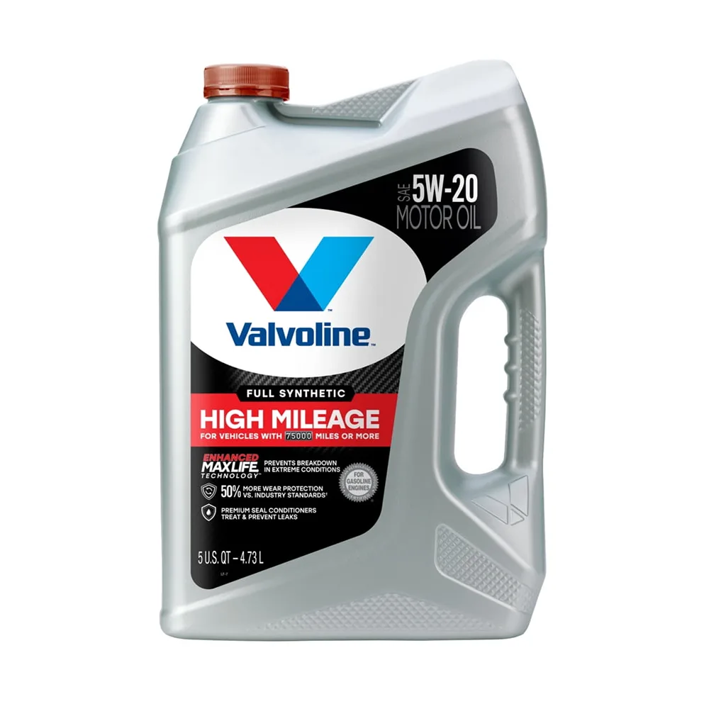 Valvoline Full Synthetic Extended Protection High Mileage 0W-20 Motor Oil 5QT | Single
