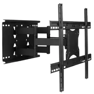 Mount-It! Full Motion TV Wall Mount with Swivel & Tilt | Fits 40 to 80 Screens | 132 lbs. Capacity