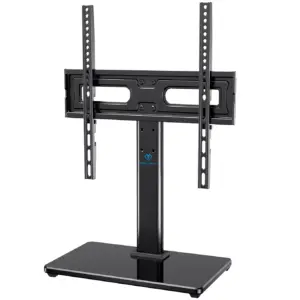 PERLESMITH Universal TV Base for 32-60 TVs | 35Swivel | 88-lb Capacity | Max VESA 400x400mm | Height Adjustable | PSTVS28B
