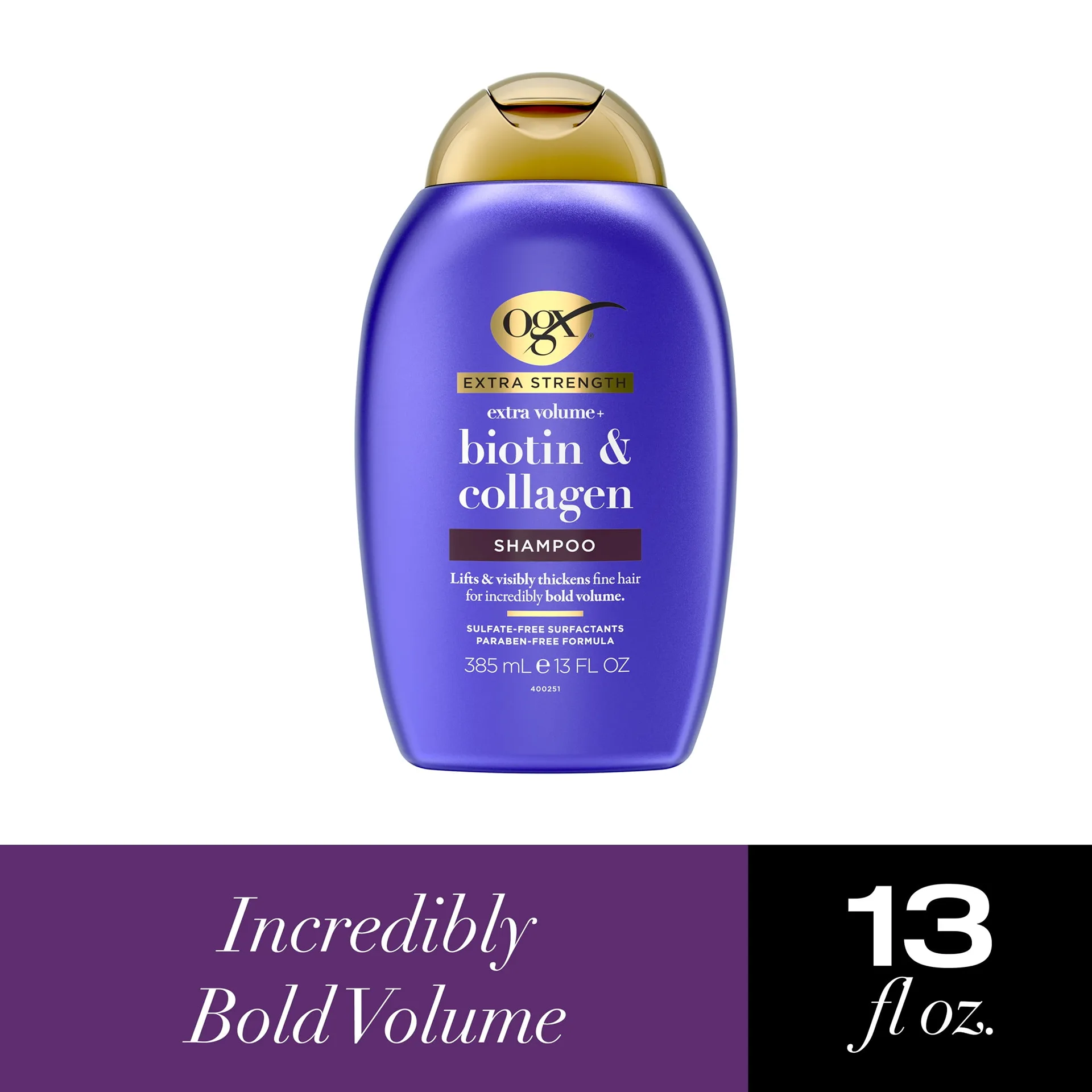 Extra Strength Biotin and Collagen Shampoo | OGX EXTRA STRENGTH BIOTIN and COLLAGEN SHAMPOO