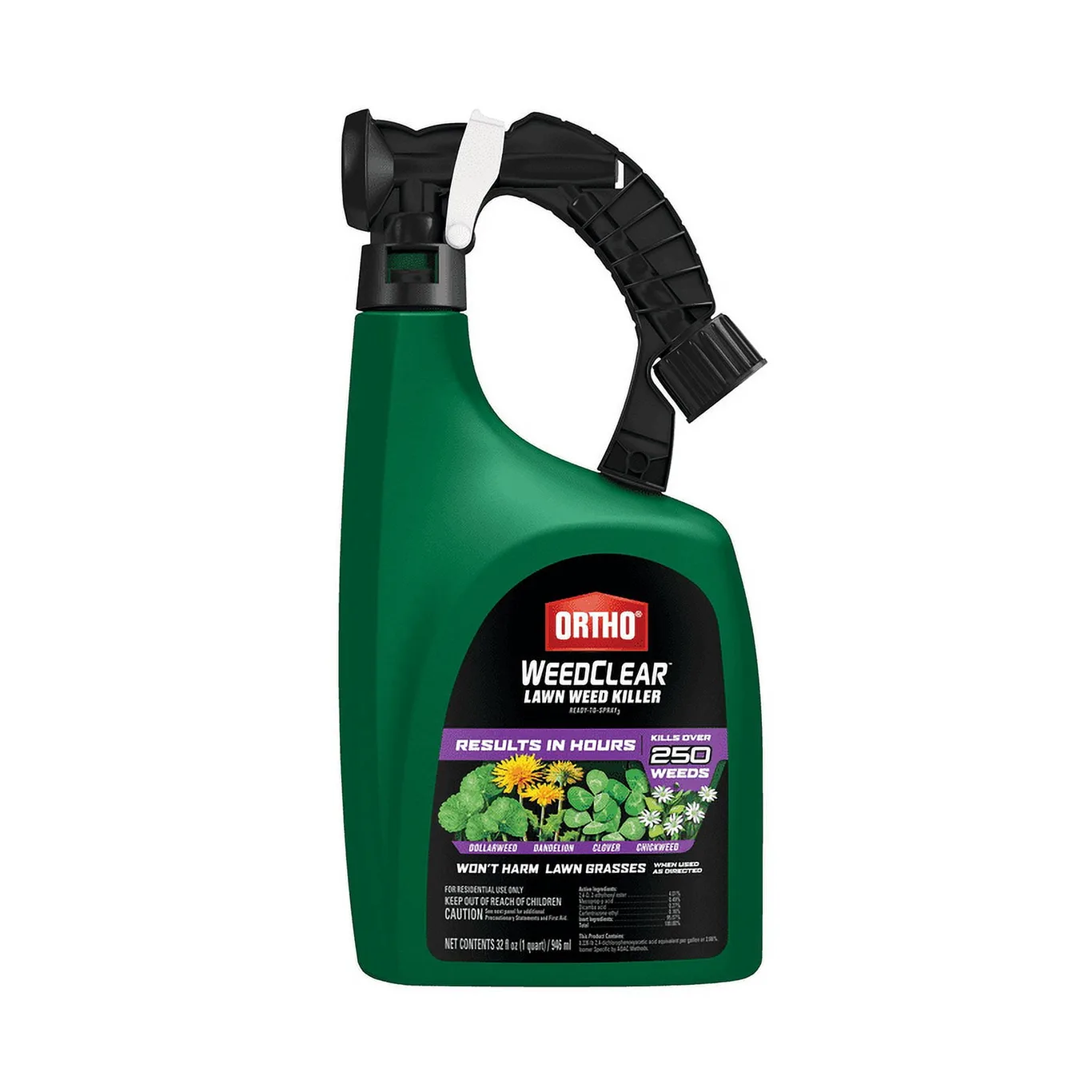 Ortho WeedClear Lawn Weed Killer Ready-to-Spray3 (South) 32 Ounce. | Single