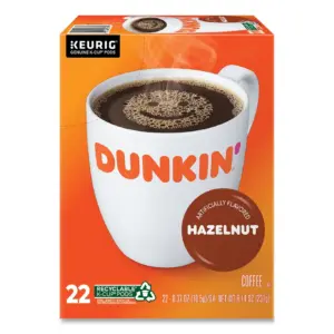 Dunkin' Donuts Original Blend Medium Roast Keurig K-Cup Coffee Pods | 22ct | Pack of 2