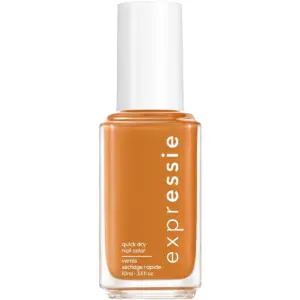 essie Expressie Quick Dry Vegan Nail Polish | Brown Orange | 0.33 fl Ounce Bottle