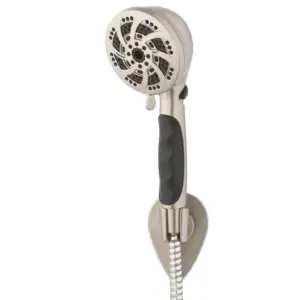 Oxygenics Fury RV 5-Setting Brushed Nickel Handheld Shower Head (Premium Edition)