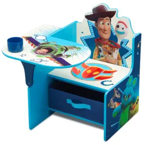 Disney/Pixar Toy Story 4 Chair Desk with Storage Bin by Delta Children | Greenguard Gold Certified