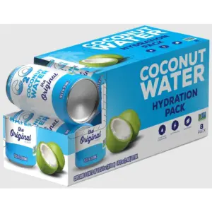 C2O Pure Coconut Water 10.5 fl Ounce Pack of 2