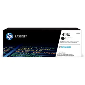 HP 414X High Yield Cyan Original LaserJet Toner Cartridge | ~6,000 pages | W2021X