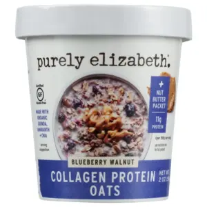 Blueberry Walnut Superfood Oatmeal with Collagen Cup (Premium Edition)