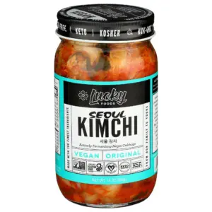 Lucky Seoul Vegan Kimchi | 14 Ounce Jar