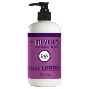 Mrs. Meyer's Clean Day Hand Lotion | Plum Berry Scent | 12 Ounce Bottle | 1