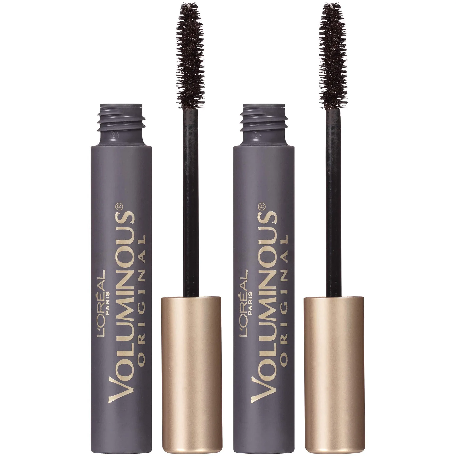 L’Oreal Paris Voluminous Original Mascara | 600 Blackest Black | 2 Count