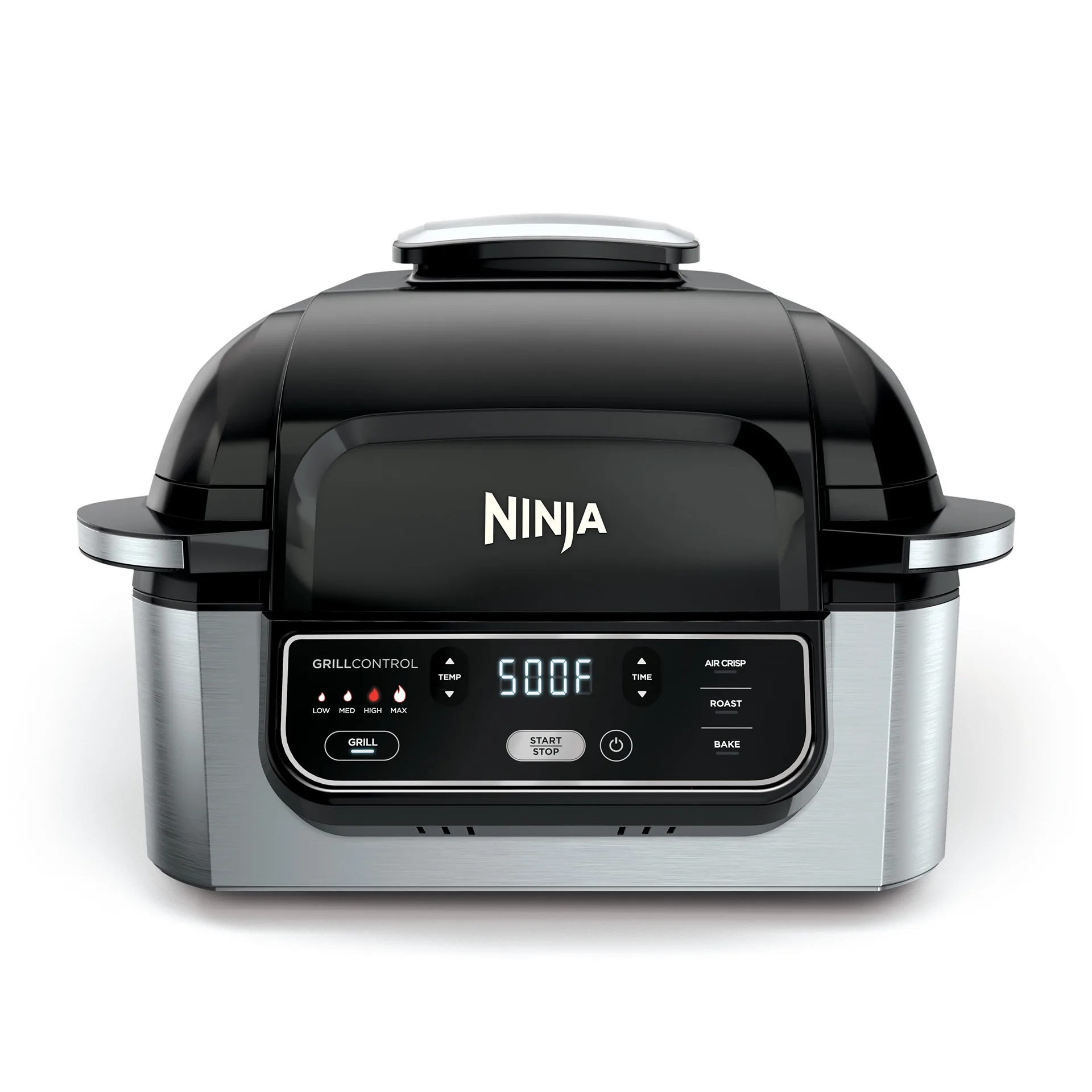 Ninja AG301 Foodi 5-Inch-1 Indoor Grill with 4-Quart Air Fryer | 10 x 10