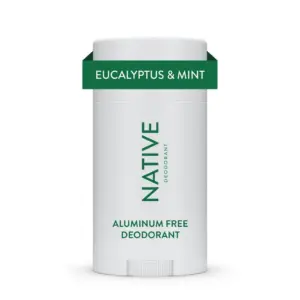 Native Deodorant | Aluminum Free | Eucalyptus and Mint | for Women and Men | 2.65 Ounce