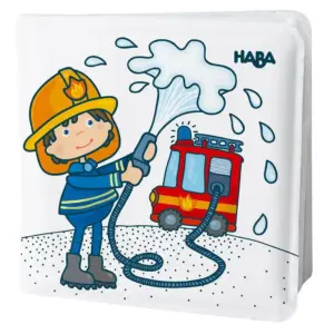 HABA Magic Color Changing Bath Book | Fire Brigade | Bath Toys for Toddlers