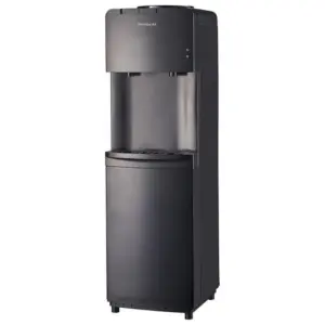 Enclosed Hot & Cold Water Cooler/Dispenser (Black) | EFWC498-BLACKPT