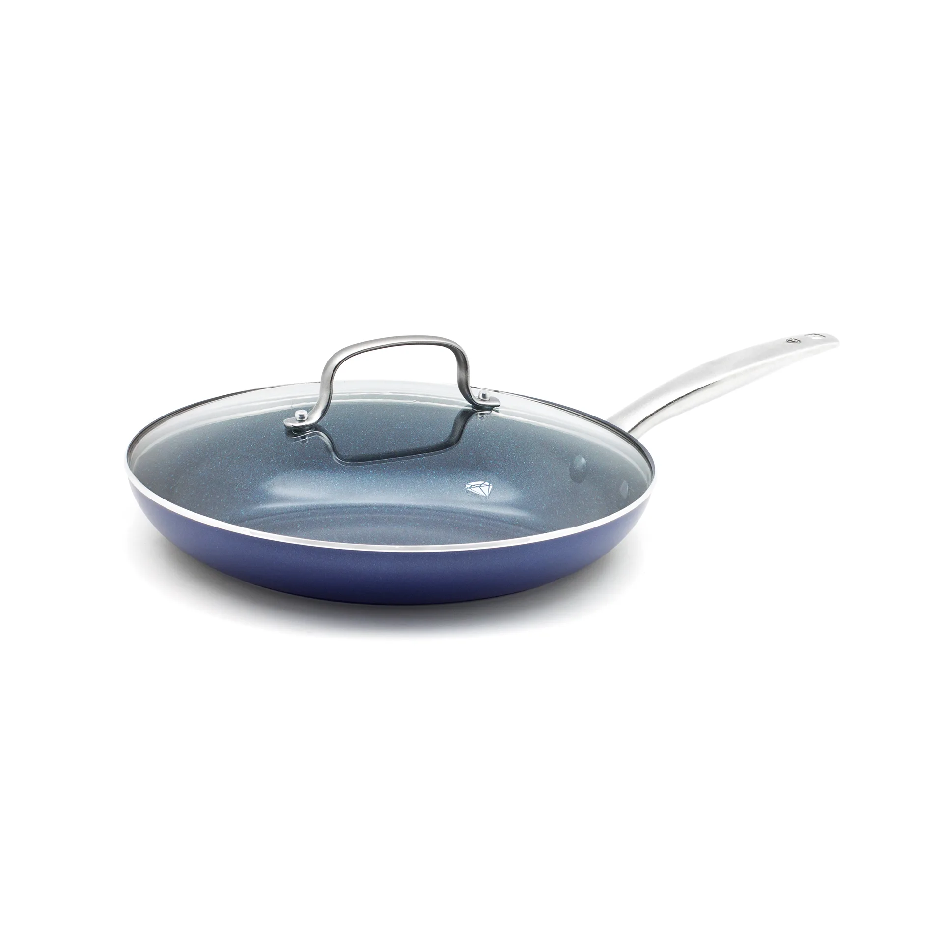 Blue Diamond Ceramic Non-Stick Covered Skillet | 12