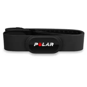 Polar H10 Heart Rate Monitor – ANT+ | Bluetooth – HR Sensor for Men & Women – Built-Inch Memory | XS-S | Black (XS-S) | Blk