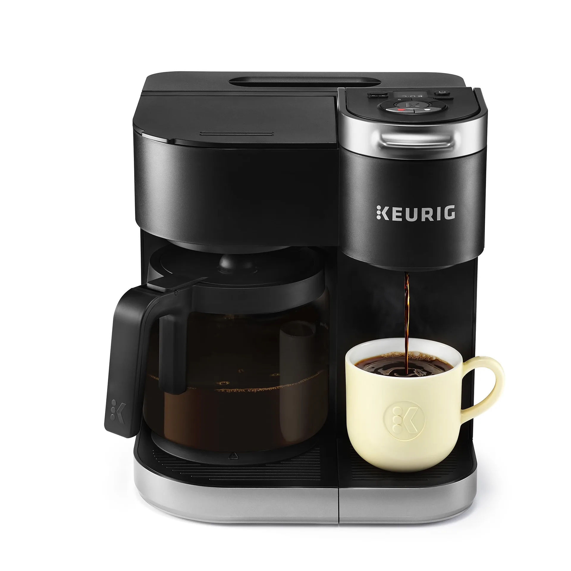 Keurig K-Duo Single Serve K-Cup Pod and Carafe Coffee Maker | Black