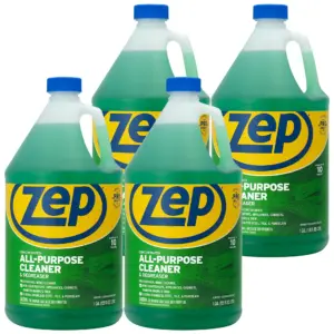 Zep Concentrated All-Purpose Cleaner & Degreaser – 1 Gallon (Case of 4) ZU0567128 – Cuts Through Grease | Grime | & Dirt With Ease | 12.40L x 12.40W x 13.00H | 4 Pack | Fresh
