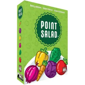 Point Salad | Card Game | Quick Playing | Family Fun | Easy to Learn | Award Winning | 2-6 Players | 15-30 Minute Playtime | Ages 8 & up | Flatout Games | Alderac Entertainment Group (AEG)