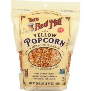 Bob's Red Mill Gluten Free | Whole Yellow Popcorn | 30 Ounce