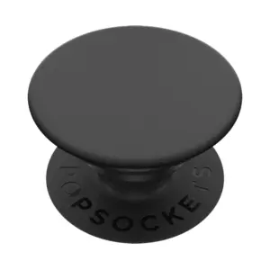 PopSockets Adhesive Phone Grip with Expandable Kickstand & swappable top | PopGrip Black