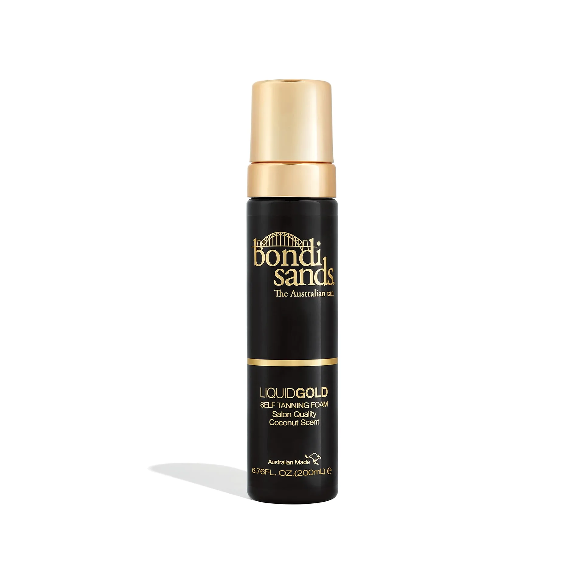 Bondi Sands Liquid Gold Self Tanning Foam for Body & Face 7.04 fl. Ounce