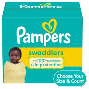 Pampers Swaddlers Diapers | Size 2 | 84 Count | Ultra Soft Disposable Baby Diapers