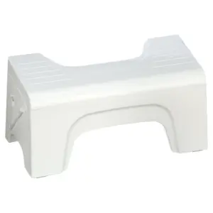 Squatty Potty Fold N Stow Folding Toilet Stool 7 | White