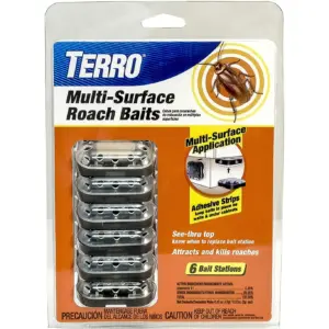 TERRO Multi-Surface Roach Baits | 12 pack