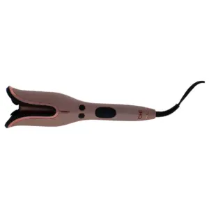 CHI Ceramic Spin N Curl Ceramic Rotating Curler | Rose Gold | 1 Inch