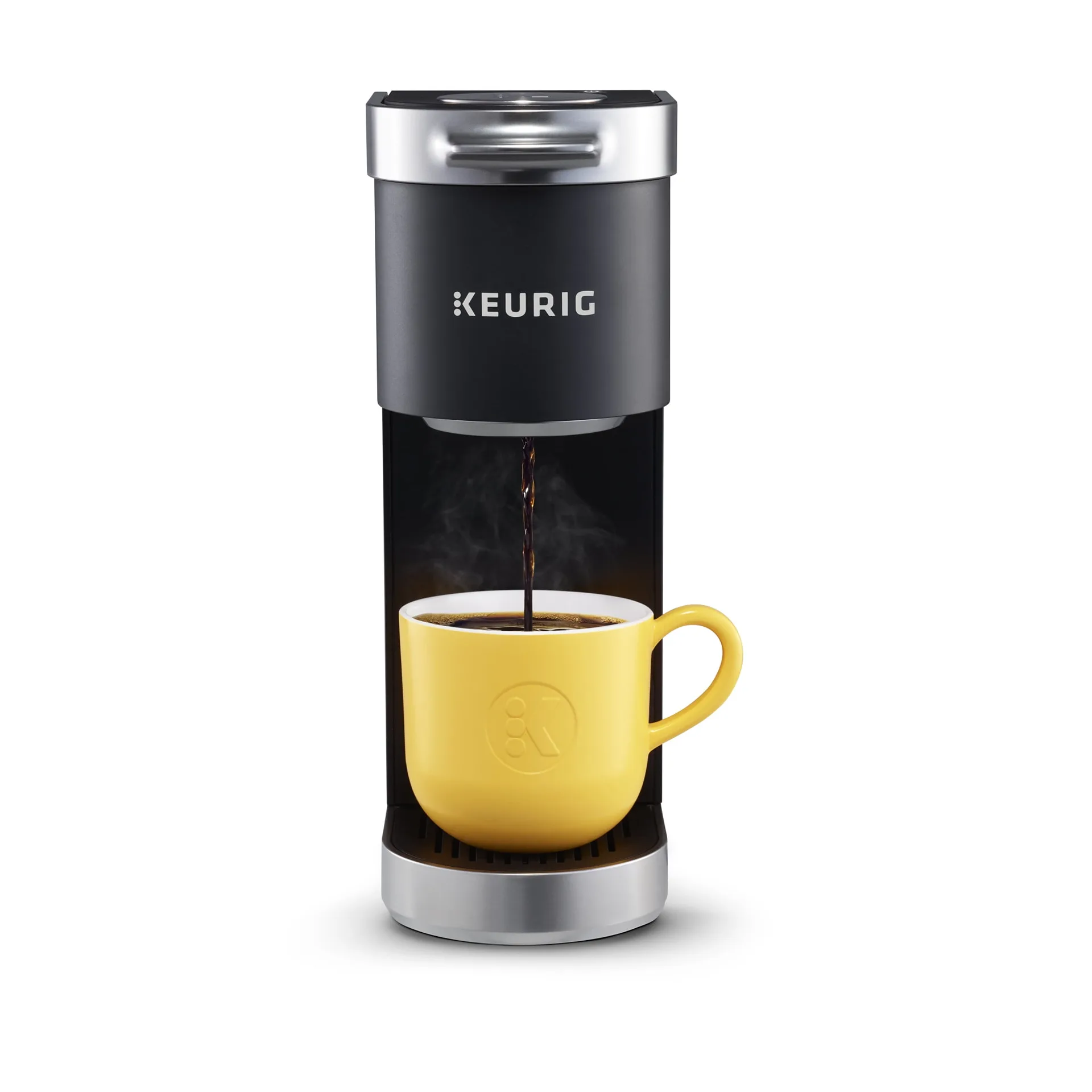 Keurig K-Mini Plus Single Serve Coffee Maker with K-Cup Pod (Black) | 13.52 x 5.79 x 14.76
