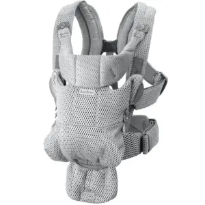 BabyBjorn Baby Carrier Free | 3D Mesh | 2-Position | Grey | One Size