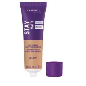 Rimmel London Stay Matte Liquid Foundation | Classic Beige | 1 Ounce | Single